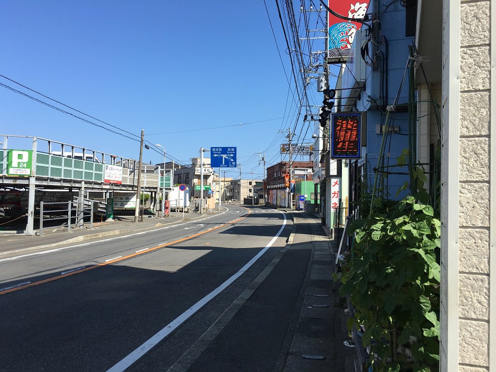 三浦市の道路